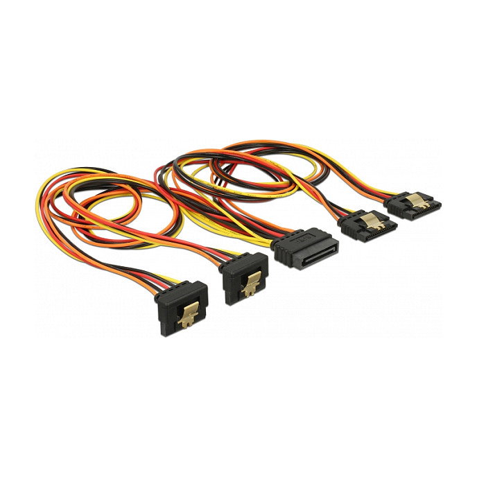 DeLOCK 60152 Cable de alimentación SATA de 15 pines con función de encaje DeLOCK 60152 Cable de alimentación SATA de 15 pines con función de encaje