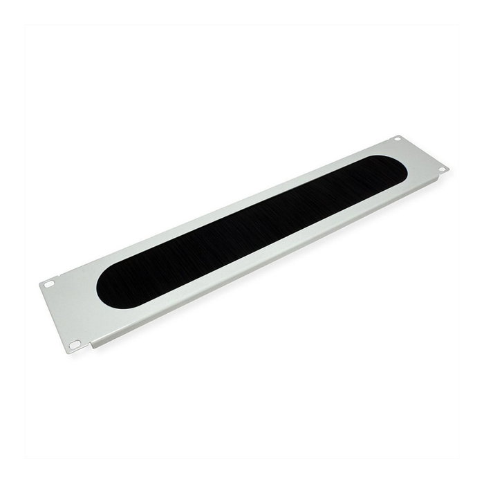 Panel guíacables 26.99.0314 19-Zoll-Kabeldurchfuehrung 2 HE con Brstendichtung, gris claro Panel guíacables 26.99.0314 19-Zoll-Kabeldurchfuehrung 2 HE con Brstendichtung, gris claro