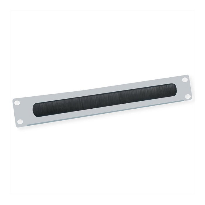 Panel guíacables 26.99.0314 19-Zoll-Kabeldurchfuehrung 2 HE con Brstendichtung, gris claro Panel guíacables 26.99.0314 19-Zoll-Kabeldurchfuehrung 2 HE con Brstendichtung, gris claro