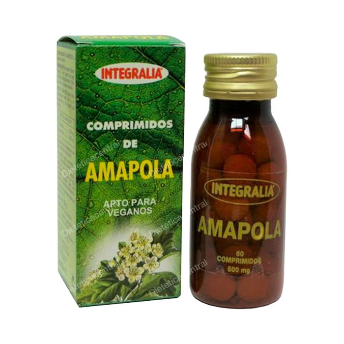 INTEGRALIA Amapola 60 comprimidos de 500 mg INTEGRALIA Amapola 60 comprimidos de 500 mg