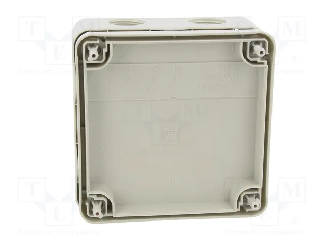 OBO BETTERMANN Caja de conexiones B 9/T gris claro OBO BETTERMANN Caja de conexiones B 9/T gris claro