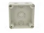 OBO BETTERMANN Caja de conexiones B 9/T gris claro