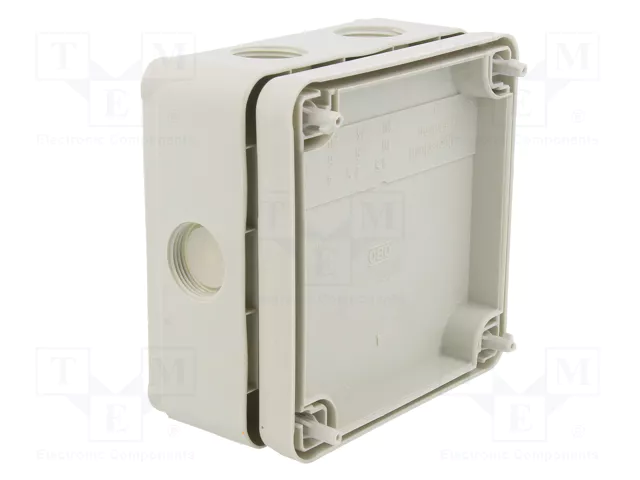 OBO BETTERMANN Caja de conexiones B 9/T gris claro OBO BETTERMANN Caja de conexiones B 9/T gris claro
