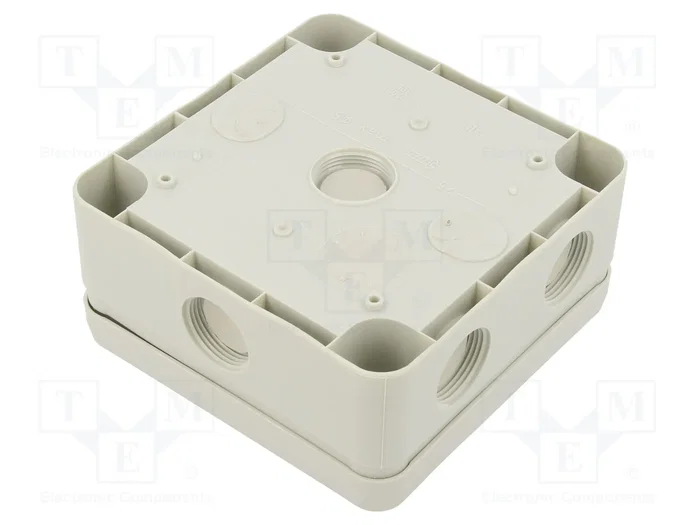 OBO BETTERMANN Caja de conexiones B 9/T gris claro OBO BETTERMANN Caja de conexiones B 9/T gris claro