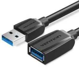 Vention VAS-A45-B300 Cable Alargador USB 3.0 Macho-Hembra 5Gbps 3m Negro
