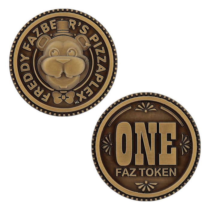 Five Nights at Freddy´s Moneda Decision One Faz Token Limited Edition Five Nights at Freddy´s Moneda Decision One Faz Token Limited Edition