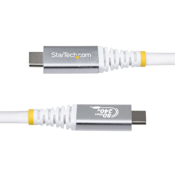 Cable USB Startech CC50CM80GUSB4CABLEW Blanco 50 cm