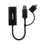 Lindy 43412 Adaptador y Tarjeta de Red Ethernet 5000 Mbit/s Negro