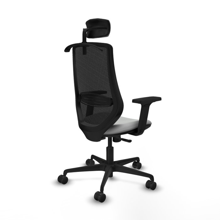 PIQUERAS Y CRESPO Silla de oficina Mardos con mecanismo Sincro, Gris claro y Negro PIQUERAS Y CRESPO Silla de oficina Mardos con mecanismo Sincro, Gris claro y Negro