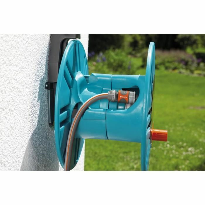 Gardena Enrollador de manguera de pared 2650-20 con guía de manguera Gardena Enrollador de manguera de pared 2650-20 con guía de manguera