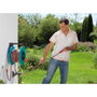 Gardena Carrete de Pared Classic 2650-20 con Manguera 60 m, Negro y Turquesa