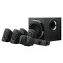 Logitech Z906 5.1 THX Altavoces 500W RMS Sistema de Sonido Envolvente para PC y Home Cinema