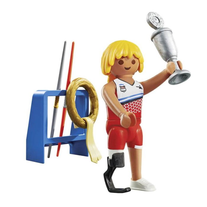 Playmobil SpecialPlus 71580 Figura de Juguete Niños Miraculous Lanzamiento de Jabalina 7 Piezas para +4 Años