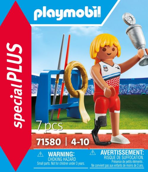 Playmobil Lanzamiento de Jabalina 71580 Multicolor
