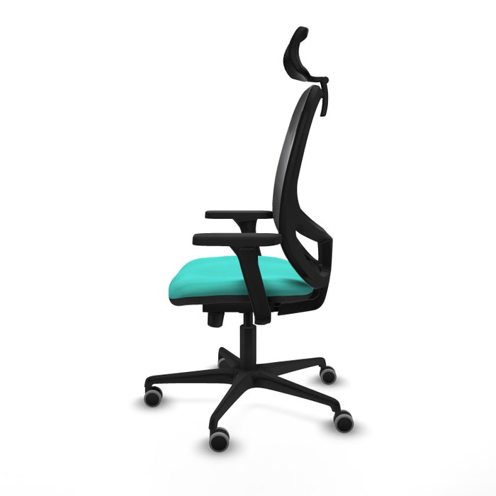 PIQUERAS Y CRESPO Silla de oficina Cilanco Turquesa y Negro PIQUERAS Y CRESPO Silla de oficina Cilanco Turquesa y Negro