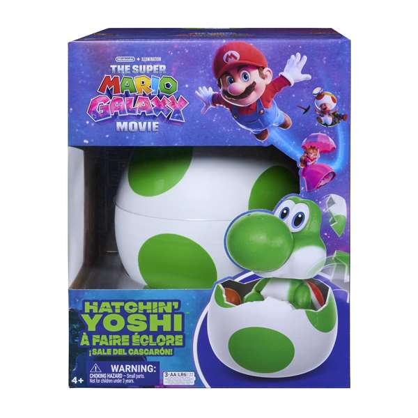 Spin Master Figura Mascota Interactiva Super Mario Galaxy Yoshi