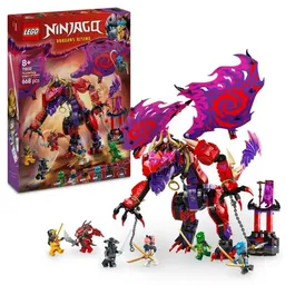 Lego 71832 NINJAGO Thunderfang: Dragón del Caos - Set de construcción de juguete para niños de 8 años en adelante