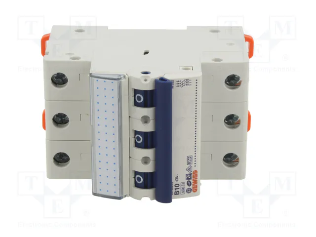 GEWISS Interruptor magnetotérmico MT 60 3 polos 10A 6kA