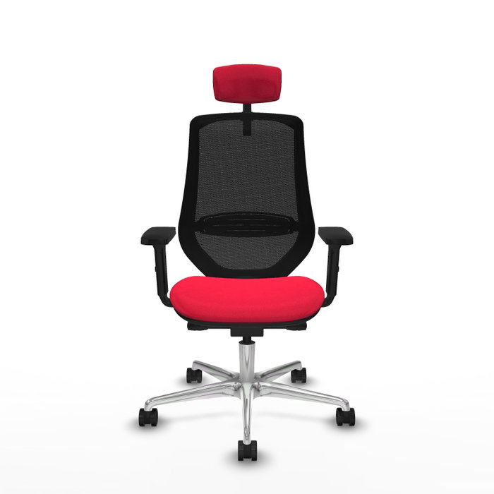 PIQUERAS Y CRESPO Silla de oficina Mardos con Mecanismo Sincro/Traslack Rojo/Negro PIQUERAS Y CRESPO Silla de oficina Mardos con Mecanismo Sincro/Traslack Rojo/Negro