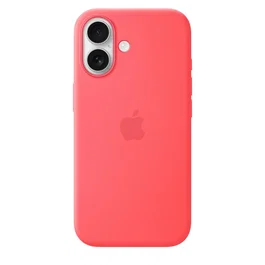 Apple Funda de silicona con MagSafe para iPhone 17 - Guayaba vibrante