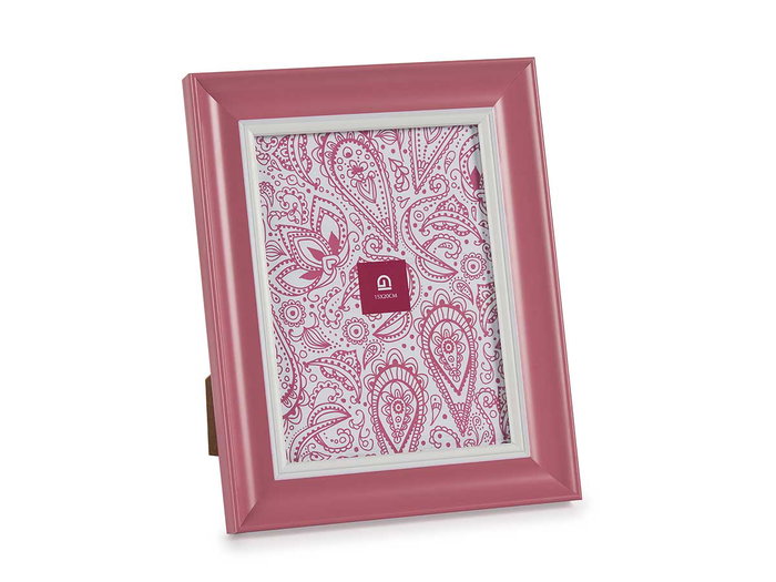 Giftdecor Portafotos 15x20 cm Rosa Plástico y Cristal (Set de 24)