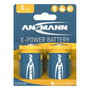 Ansmann Pilas alcalinas D LR 20 X-Power (Pack de 2)