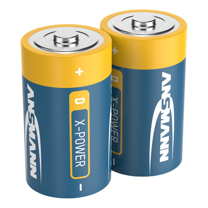 Ansmann Pilas alcalinas D LR 20 X-Power (Pack de 2)