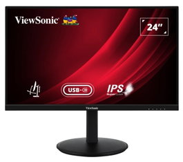 ViewSonic VG2409-MHDU-2 Monitor 24" IPS FHD 100Hz 4ms USB-C HDMI