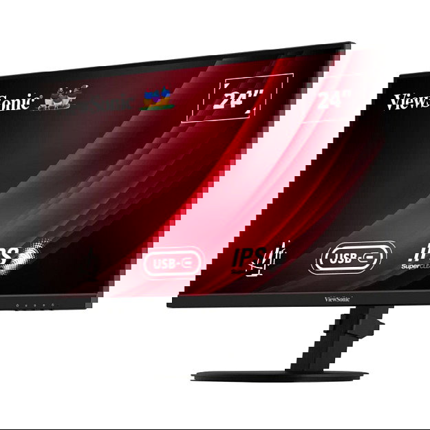 Viewsonic VG2409-MHDU-2 Monitor 23.8" Full HD IPS 100Hz, HDR10, AMD FreeSync, Altavoces, HDMI/DP/USB-C, Negro