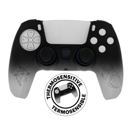 Blade Dragon Ball Super Thermocromatic Silicone Skin + Grips para PS5