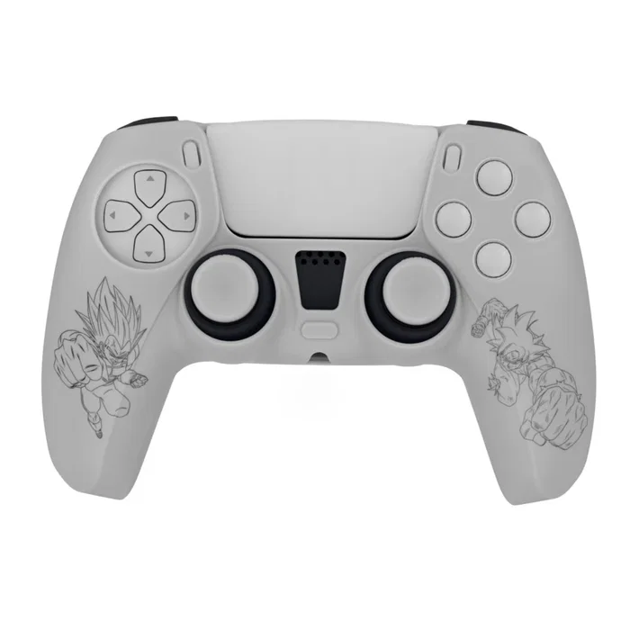 Blade Gaming DBPS5THERMO Funda Silicona Termocromática con Grips Dragon Ball Super para Mando PS5 DualSense - Licencia Oficial, Cambia de Color con Calor, Mejora del Agarre