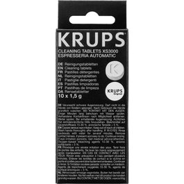 Krups XS 3000 Tabletas de Limpieza para Cafeteras, 10 unidades