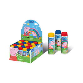 PUSTEFIX Classic Burbujas Peppa Pig 70 ml, Lata de Pompas de Jabón para Exteriores, Recomendado 4+ Años