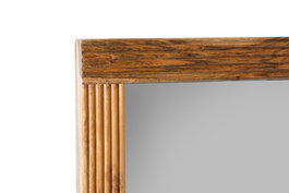 DKD Home Decor Espejo de Acacia Marrón 120x70 cm