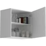 Oslo 244002 Muebles altos de Oslo 1 puerta - blanco - l 60 x D 36 x h 58 cm