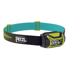 Petzl ACTIK CORE Linterna frontal recargable verde con batería CORE, 625 lm máx., LED, IPX4, 88 g