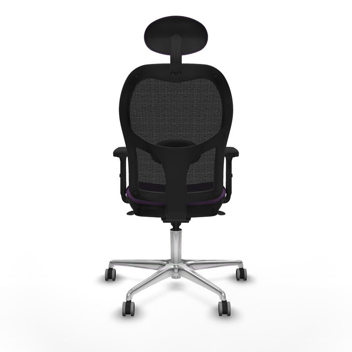 PIQUERAS Y CRESPO Silla de oficina Jorquera con mecanismo Sincro, Morado/Negro PIQUERAS Y CRESPO Silla de oficina Jorquera con mecanismo Sincro, Morado/Negro