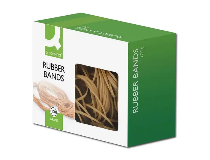 Q-connect Gomillas elásticas 100 gr tamaños surtidos