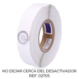 Checkpoint Etiquetas Anti Robo Circular 2900 7666078 33 mm 80 mhz Pack 2000 Unidades