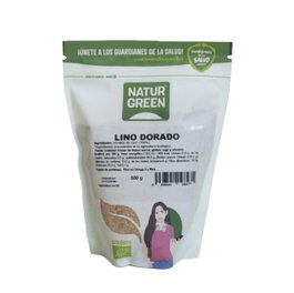 Naturgreen Lino Dorado Bio 500grs Semillas Ecológicas