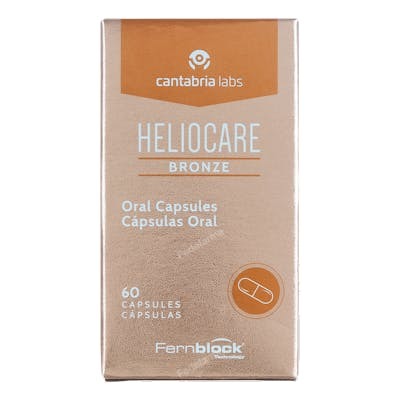 Heliocare Bronze Fotoprotección Interna Aceleradora del Bronceado 60 Cápsulas Heliocare Bronze Fotoprotección Interna Aceleradora del Bronceado 60 Cápsulas