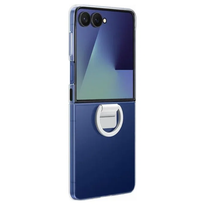 Samsung Ring Case (Clear) para Galaxy Z Flip7, Transparente Samsung Ring Case (Clear) para Galaxy Z Flip7, Transparente