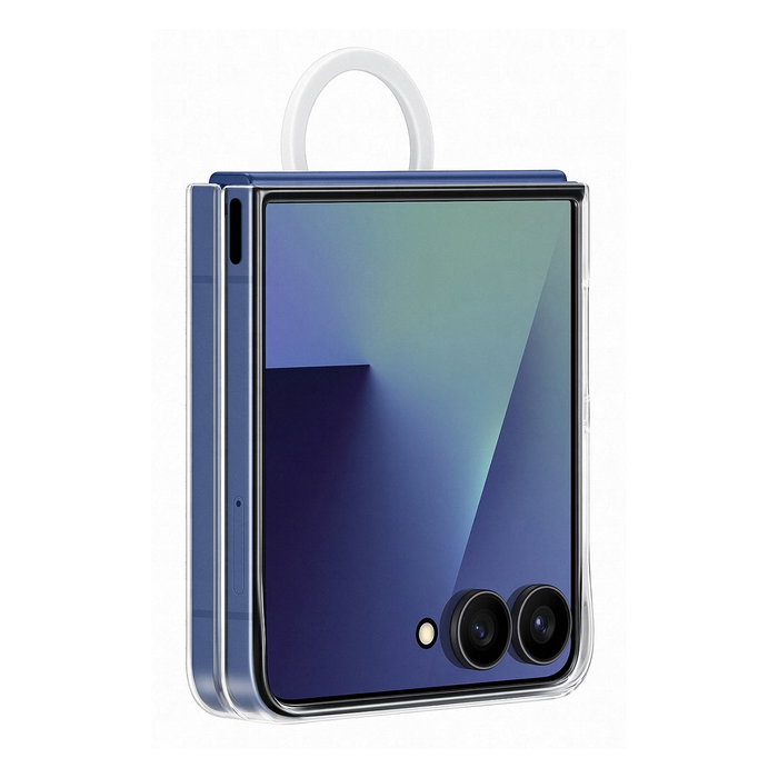 Samsung EF-QF766CTEGWW Funda Transparente para Galaxy Flip7