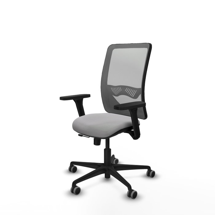 PIQUERAS Y CRESPO Silla de oficina Zulema Gris con mecanismo Sincro/Traslack PIQUERAS Y CRESPO Silla de oficina Zulema Gris con mecanismo Sincro/Traslack