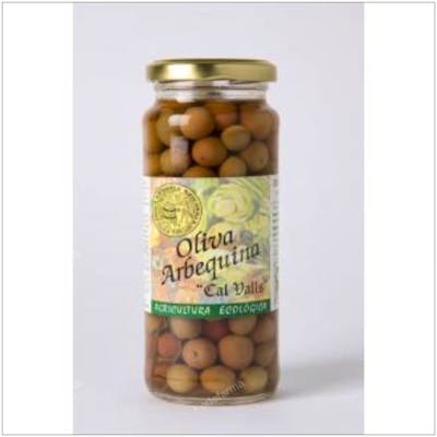 CAL VALLS Aceituna Arbequina 350g - Envase 350 Gr - Certificación Demeter CAL VALLS Aceituna Arbequina 350g - Envase 350 Gr - Certificación Demeter