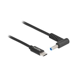 DeLOCK Cable de carga USB Type-C a HP 4,5 x 3,0 mm, 1,5 m