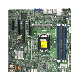 Supermicro MBD-X12STL-F-B Placa Base LGA 1200 Intel Xeon E-2300 DDR4-SDRAM 128 GB