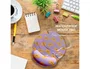 Wondee Alfombrilla de ratón Funful de gel ergonómica croissant 250x230 mm