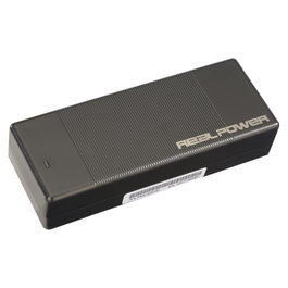 RealPower Cargador Universal para Portátil 40W 12V 2.1A Adaptador de Corriente 100-240V con Conector 10 Negro, Compatible con HP, Dell, Acer, Lenovo, Toshiba, Fujitsu, LG, Samsung
