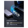 UGREEN 90597A Batería Externa 25000 mAh Carga Rápida 145W Gris